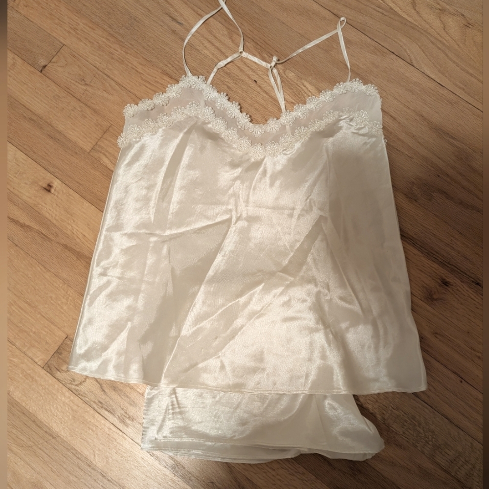 Satin bridal camisole pj